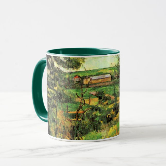 Paul Cezanne, The Valley of the Oise, Mug (Front Left)