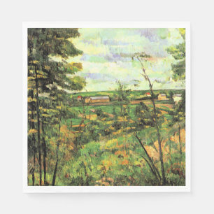 Paul Cezanne, The Valley of the Oise, Napkin