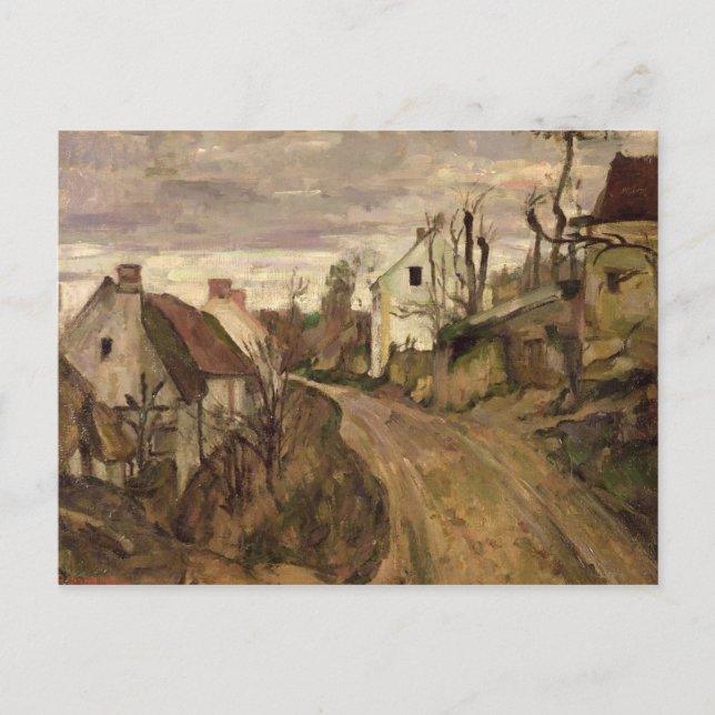 Paul Cezanne | The Village Road, Auvers, c.1872-73 Postcard (Front)