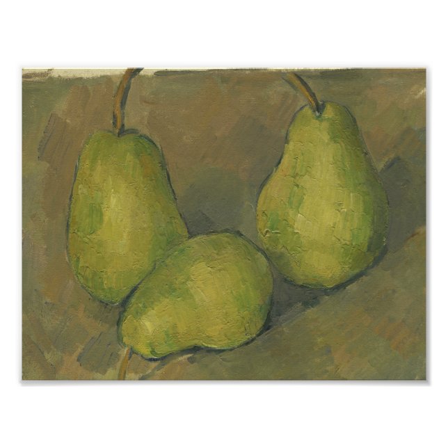 Paul Cezanne - Three Pears Photo Print (Front)