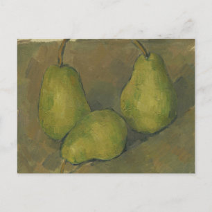 Paul Cezanne - Three Pears Postcard
