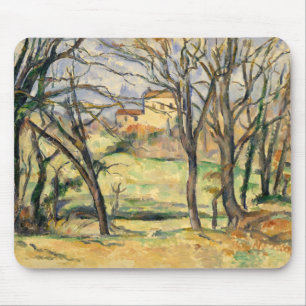 Paul Cezanne - Trees and Houses Mouse Pad