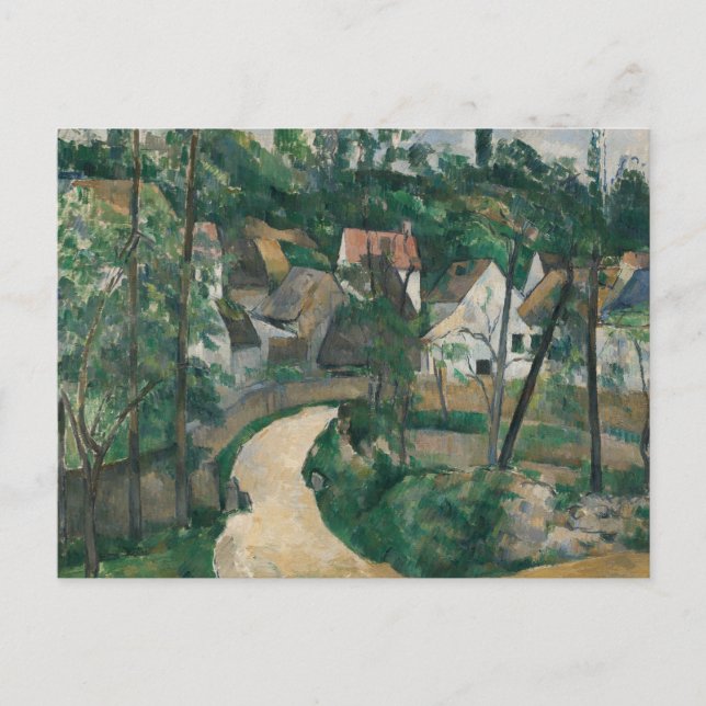 Paul Cezanne - Turn in the Road Postcard (Front)