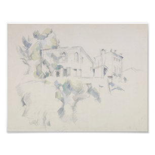 Paul Cezanne - View of the Chateau Noir Photo Print