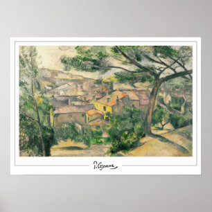 Paul Cézanne Zedign Art Poster #246