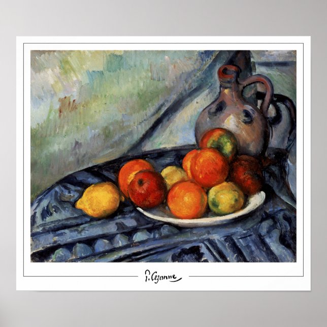 Paul Cézanne Zedign Art Poster #71 (Front)