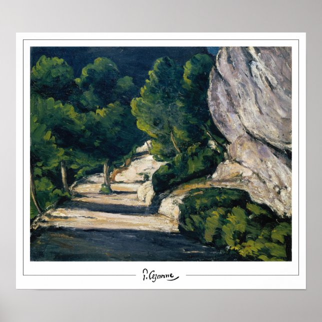 Paul Cézanne Zedign Art Poster #74 (Front)
