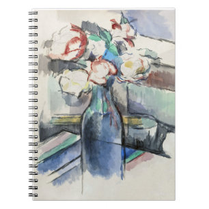 Paul Cézanne's Roses in a Bottle (1900-1904) Notebook