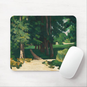 Paul Cézanne's The Avenue,Green Trees Classic Mouse Pad