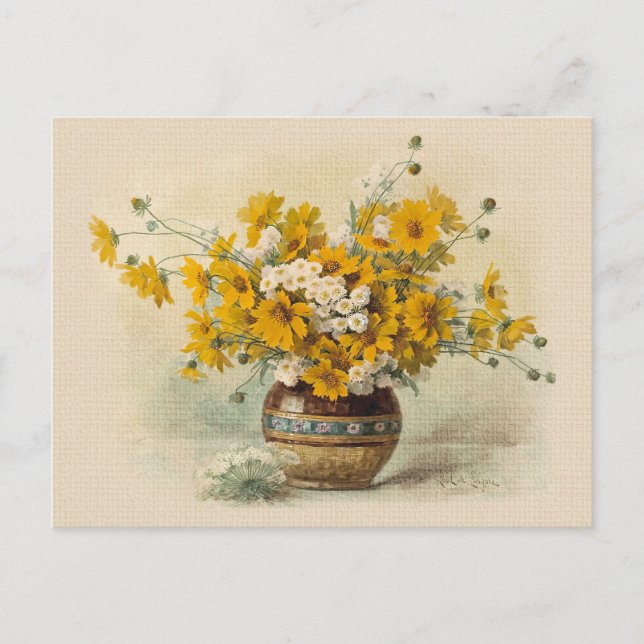 Paul de Longpré CC0137 Postcard (Front)