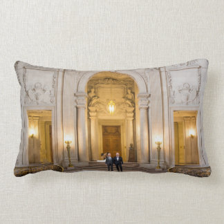 Paul + Don's Wedding 13 x 21 Lumbar Pillow