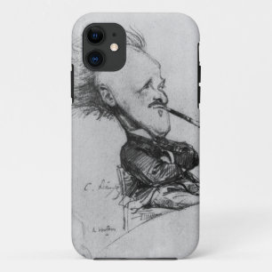 Paul Ferdinand Gachet (1862-1930) c.1887 (pencil o iPhone 11 Case