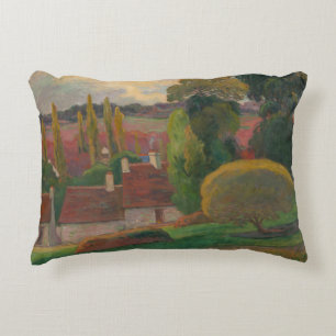 Paul Gauguin - A Farm in Brittany Decorative Cushion