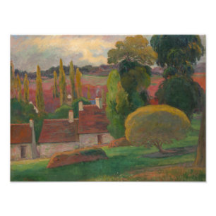 Paul Gauguin - A Farm in Brittany Photo Print