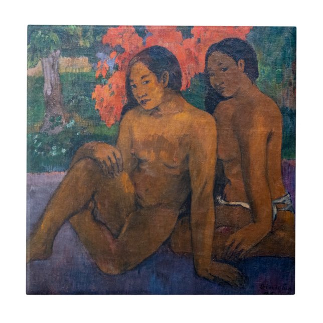 Paul Gauguin - And the Gold of Their Bodies Ceramic Tile (Front)