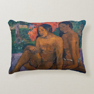 Paul Gauguin - And the Gold of Their Bodies Decorative Cushion