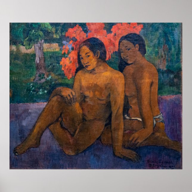 Paul Gauguin - And the Gold of Their Bodies Poster (Front)