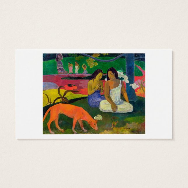 Paul Gauguin | Arearea (The Red Dog), 1892 (Back)