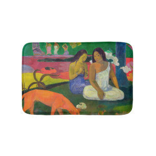Paul Gauguin Arearea (The Red Dog), 1892 Bath Mat