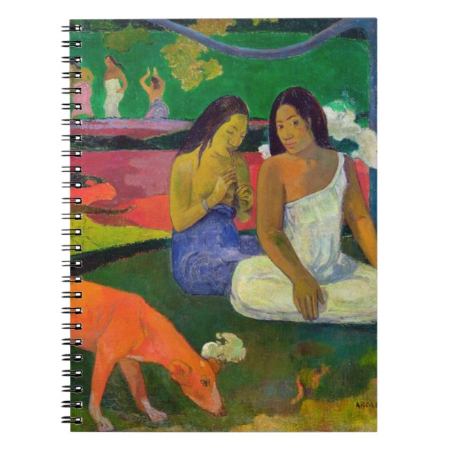 Paul Gauguin | Arearea (The Red Dog), 1892 Notebook (Front)