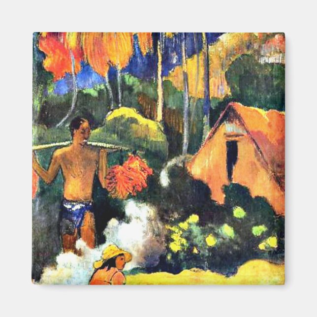 Paul Gauguin art: The Moment of Truth II Magnet (Front)