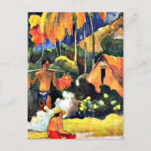 Paul Gauguin art: The Moment of Truth II Postcard