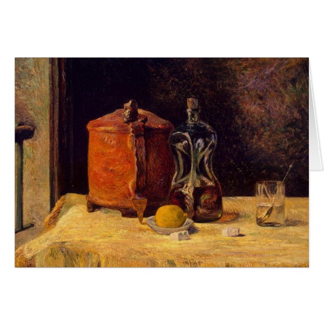 Paul Gauguin | At the Window, 1882 (Front Horizontal)