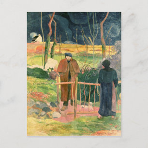 Paul Gauguin Bonjour, Monsieur Gauguin, 1889 Postcard