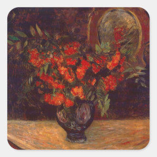 Paul Gauguin Bouquet, 1884 Square Sticker