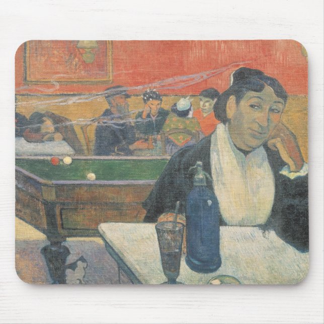 Paul Gauguin | Cafe at Arles, 1888 Mouse Pad (Front)