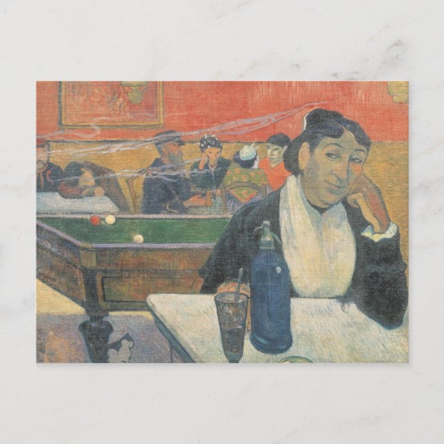 Paul Gauguin | Cafe at Arles, 1888 Postcard (Front)