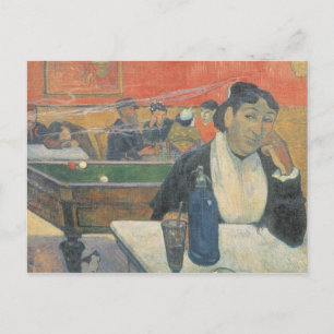 Paul Gauguin Cafe at Arles, 1888 Postcard