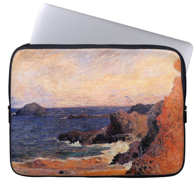 Paul Gauguin - Coastal Landscape Laptop Sleeve (Front)