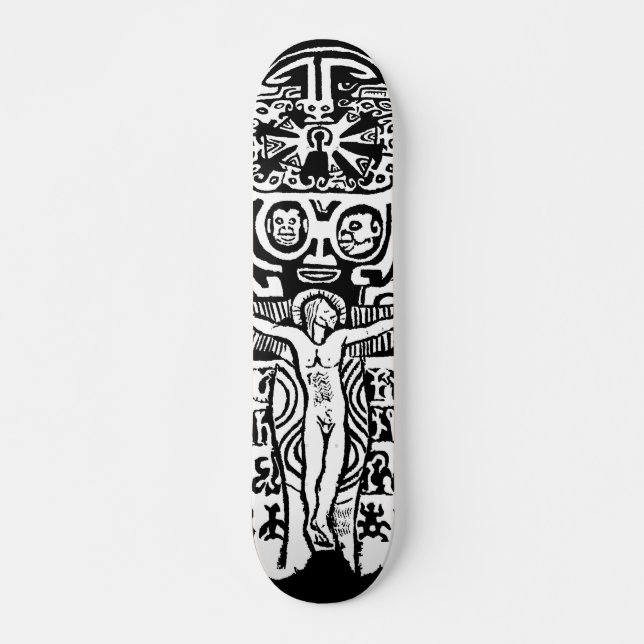 Paul Gauguin Crucifix Skateboard (Front)