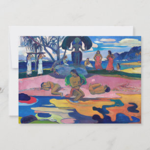 Paul Gauguin - Day of the God / Mahana no atua Invitation