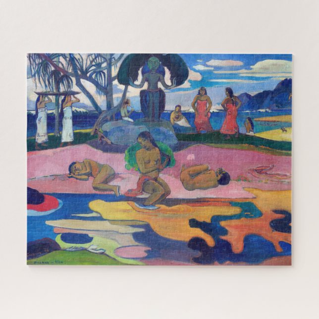 Paul Gauguin - Day of the God / Mahana no atua Jigsaw Puzzle (Horizontal)