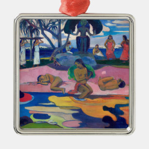 Paul Gauguin - Day of the God / Mahana no atua Metal Ornament