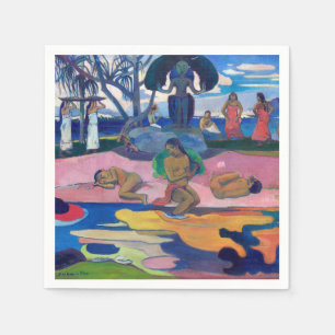 Paul Gauguin - Day of the God / Mahana no atua Napkin
