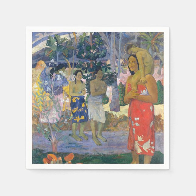 Paul Gauguin - Hail Mary / Ia Orana Maria Napkin (Front)