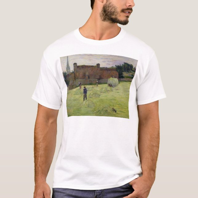 Paul Gauguin | Haymaking in Brittany, 1888 T-Shirt (Front)
