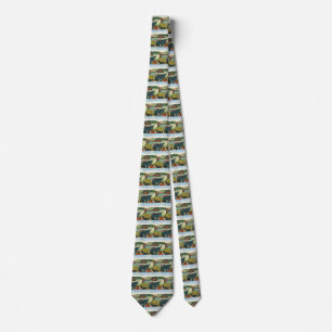 Paul Gauguin Haystacks in Brittany Countryside Tie