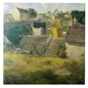 Paul Gauguin Houses at Vaugirard Ceramic Tile