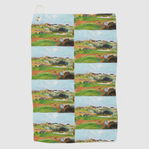 Paul Gauguin Landscape at Le Pouldu Classic Art Golf Towel