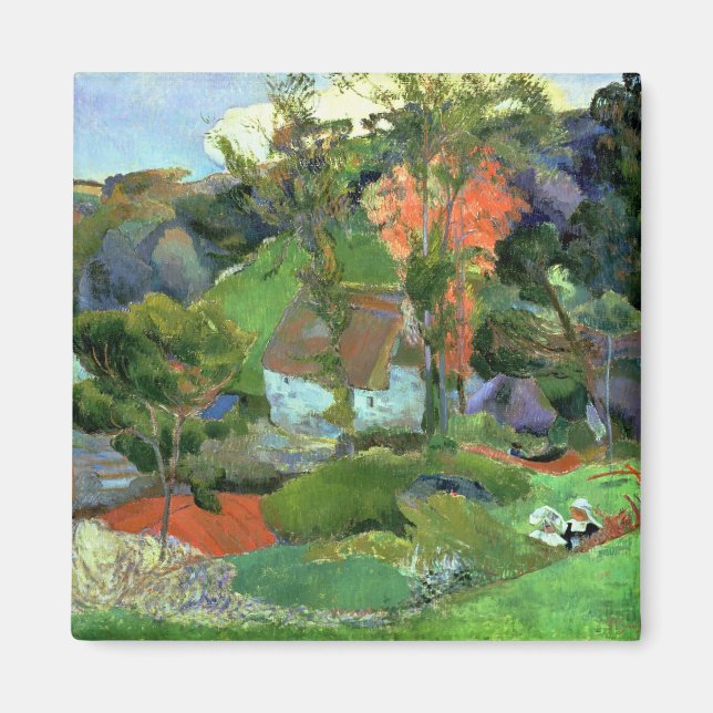 Paul Gauguin | Landscape at Pont Aven, 1888 Magnet (Front)