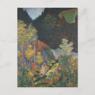 Paul Gauguin Landscape Postcard