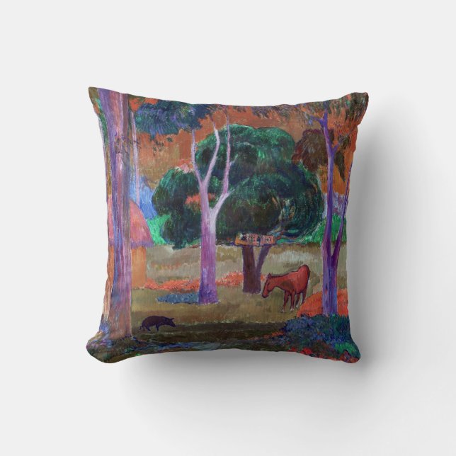 Paul Gauguin - Landscape with a Pig and a Horse Cushion (Front)