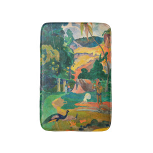 Paul Gauguin - Landscape with Peacocks / Matamoe Bath Mat