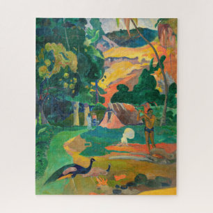 Paul Gauguin - Landscape with Peacocks / Matamoe Jigsaw Puzzle