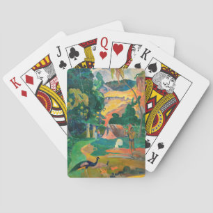 Paul Gauguin - Landscape with Peacocks / Matamoe Playing Cards