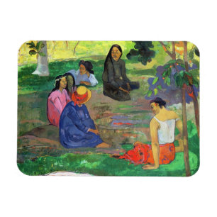 Paul Gauguin   Les Parau Parau (The Gossipers) Magnet